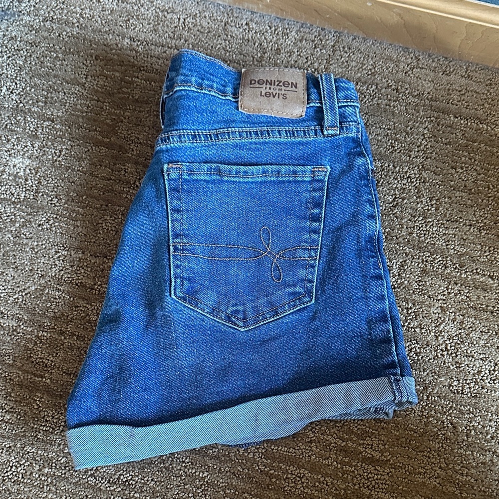 Levi's Blue Denim Jean Shorts